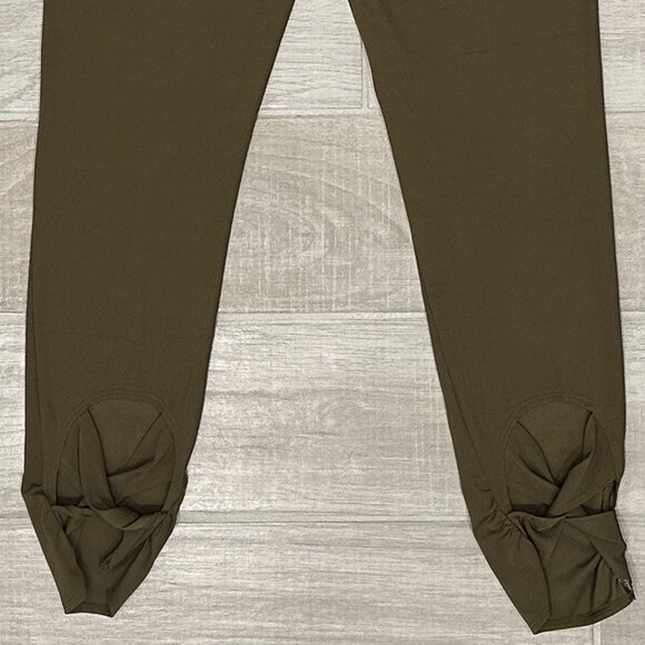 Free People Movement 7/8 Length Gemini Leggings in Army Green Women’s Size M - Picture 11 of 16